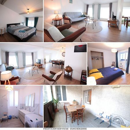 Logement Neuf "Meuse" - Hyper Centre - Parking Proche - Proche Gare - 4 Chambres - Terrasse Couverte - Wifi ! Gere Par Prestazen'Services Verdun-sur-Meuse Kültér fotó